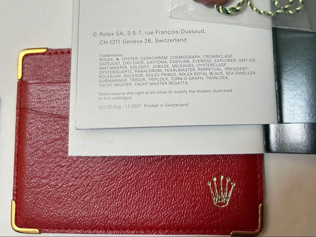ロレックス純正　デイトジャストレディース・ＭサイズBOX２箱　付属品計　15点