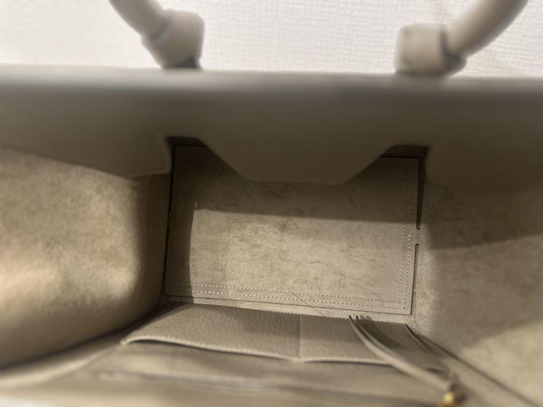 ☆値下げ☆【超美品】セリーヌ タイバッグ ライトトープ