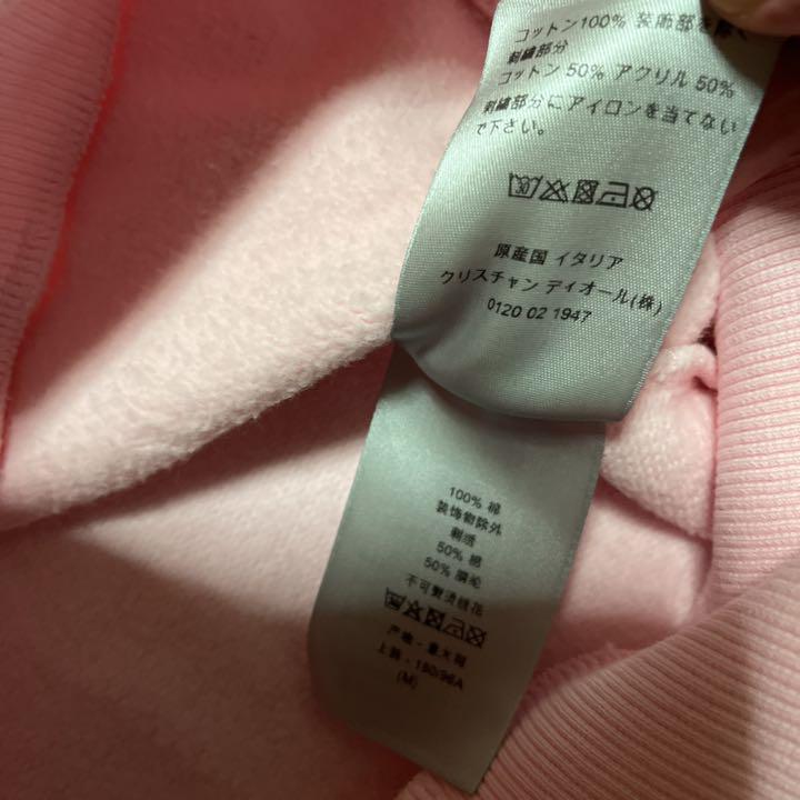 19ss Dior  KAWS Bee 刺繍　スウェット　パーカー　M logo