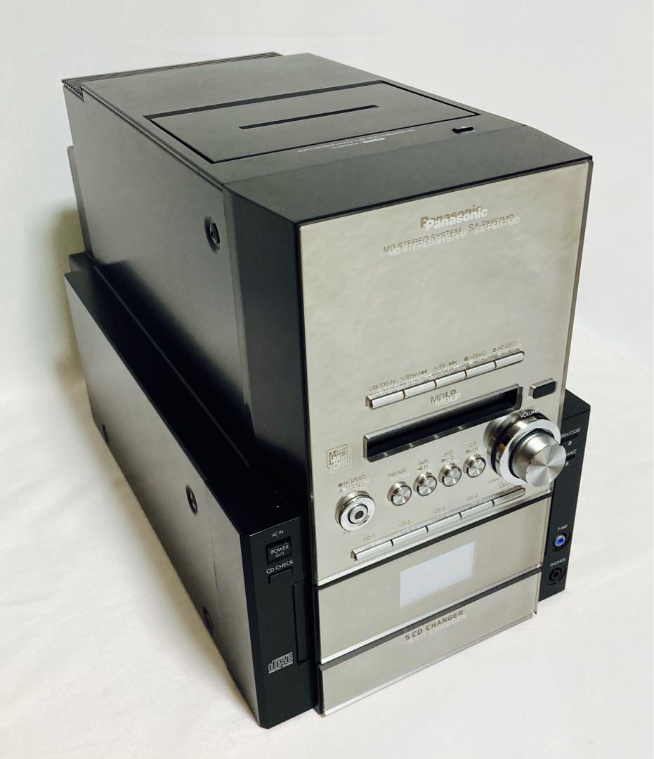 概要 MDステレオシステム SC-PM57MD | ミニコンポ／スピーカー