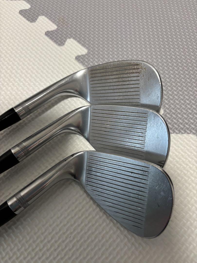 ボーケイVokey SM9ゴルフウェッジ3本セット 58K 52F 46F
