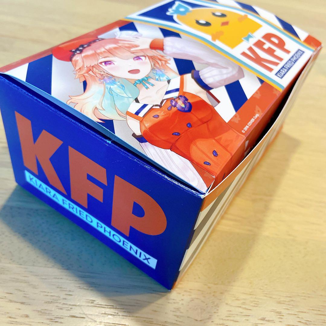 小鳥遊キアラのKFPチキン 空箱 メッセージカードhololive EXPO - メルカリ