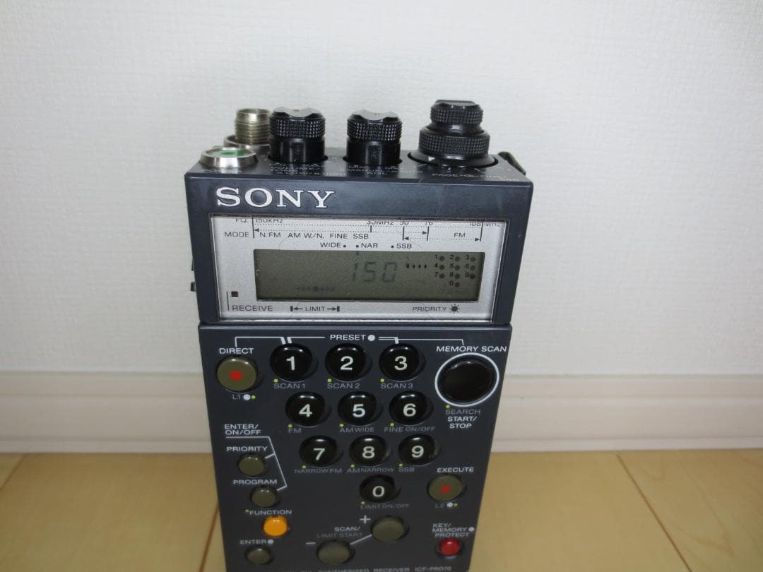 FM/LW/MW/SW レシーバー★ICF-PRO70★SONY★BCL★日本製 FM/LW/MW/SW レシーバー★ICF-PRO70★SONY★BCL★日本製