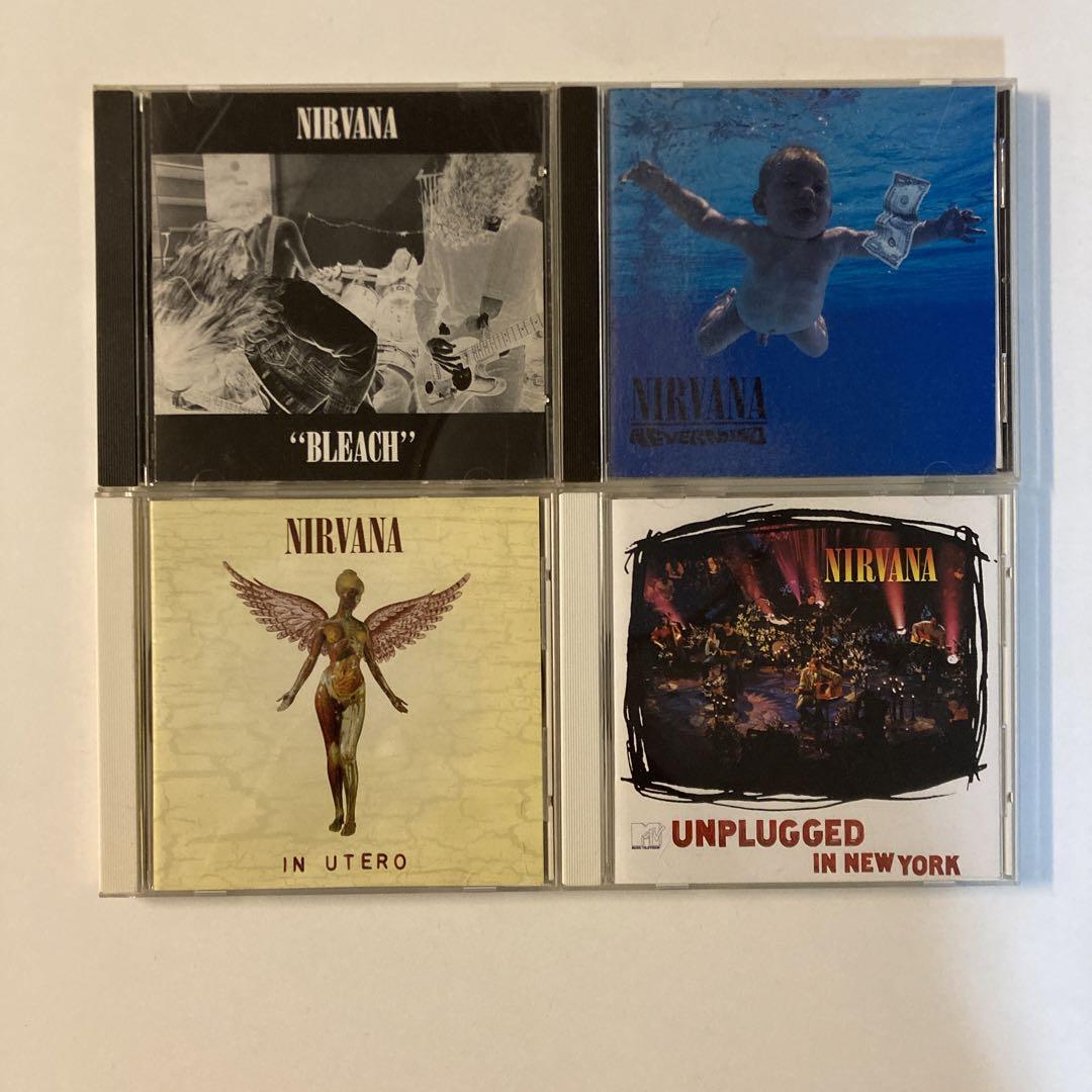 NIRVANA ニルヴァーナ CD 4枚セット