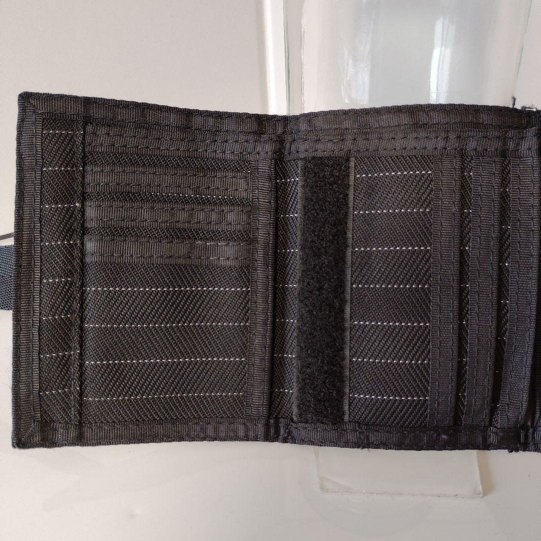 STÜSSY ブラック 三つ折り財布