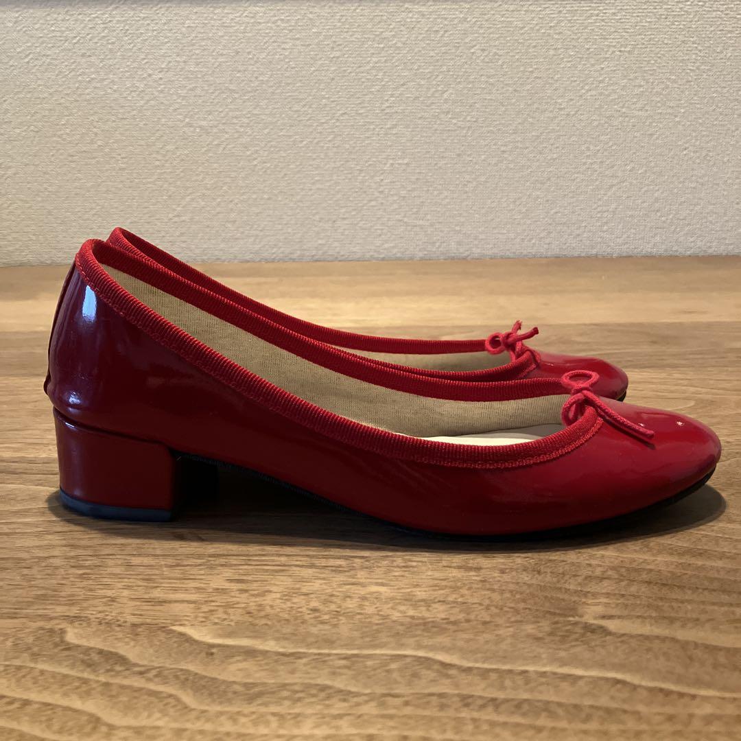 r*e様 reppet カミーユ ヒール3cm サイズ36.5(現地表記)