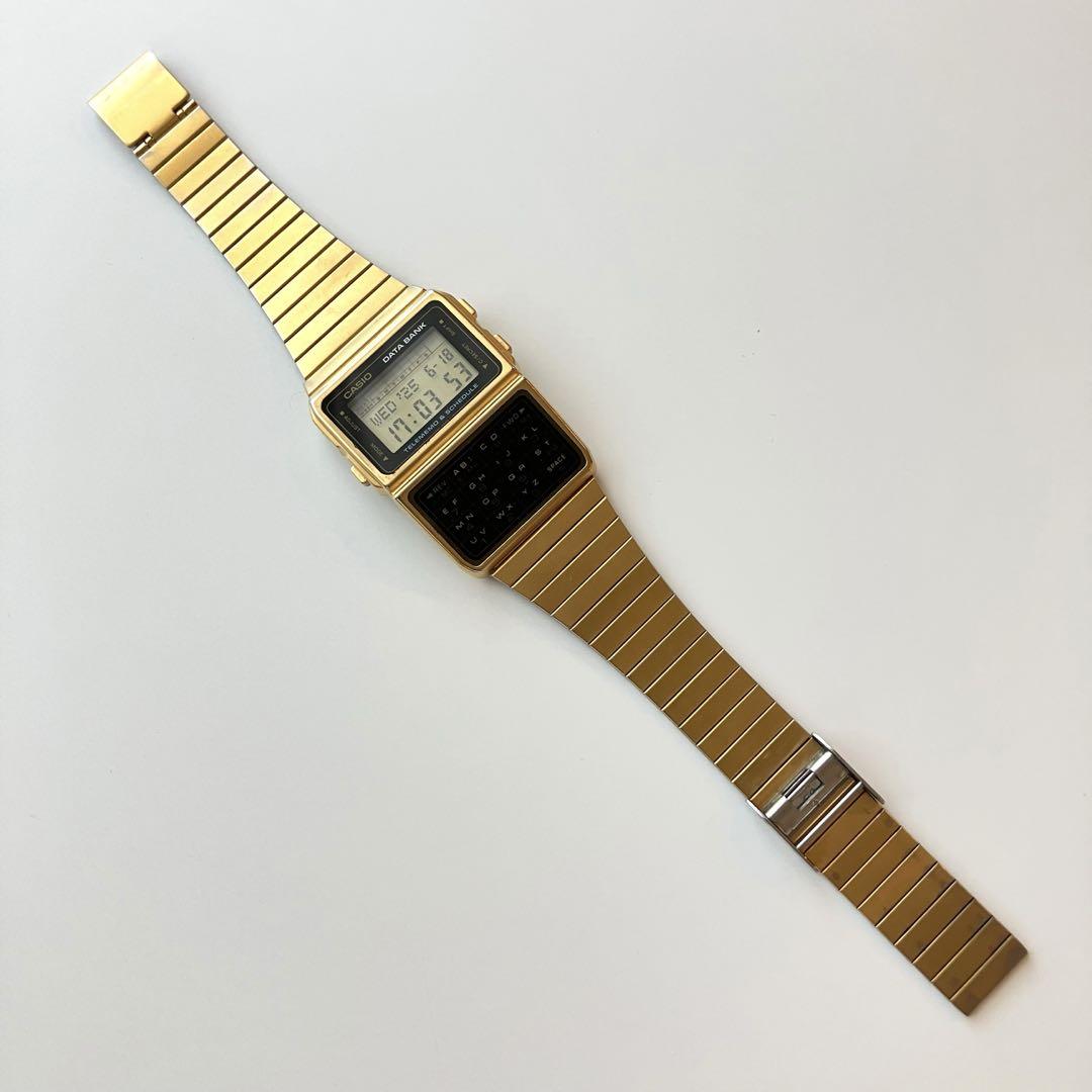 CASIO DBC-610 80s データバンク オダギリジョーモデル ゴールド