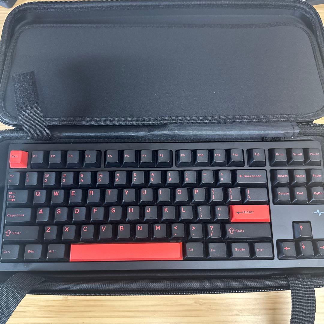 WOB Crush80 lite メカニカルキーボード ブラック レッド