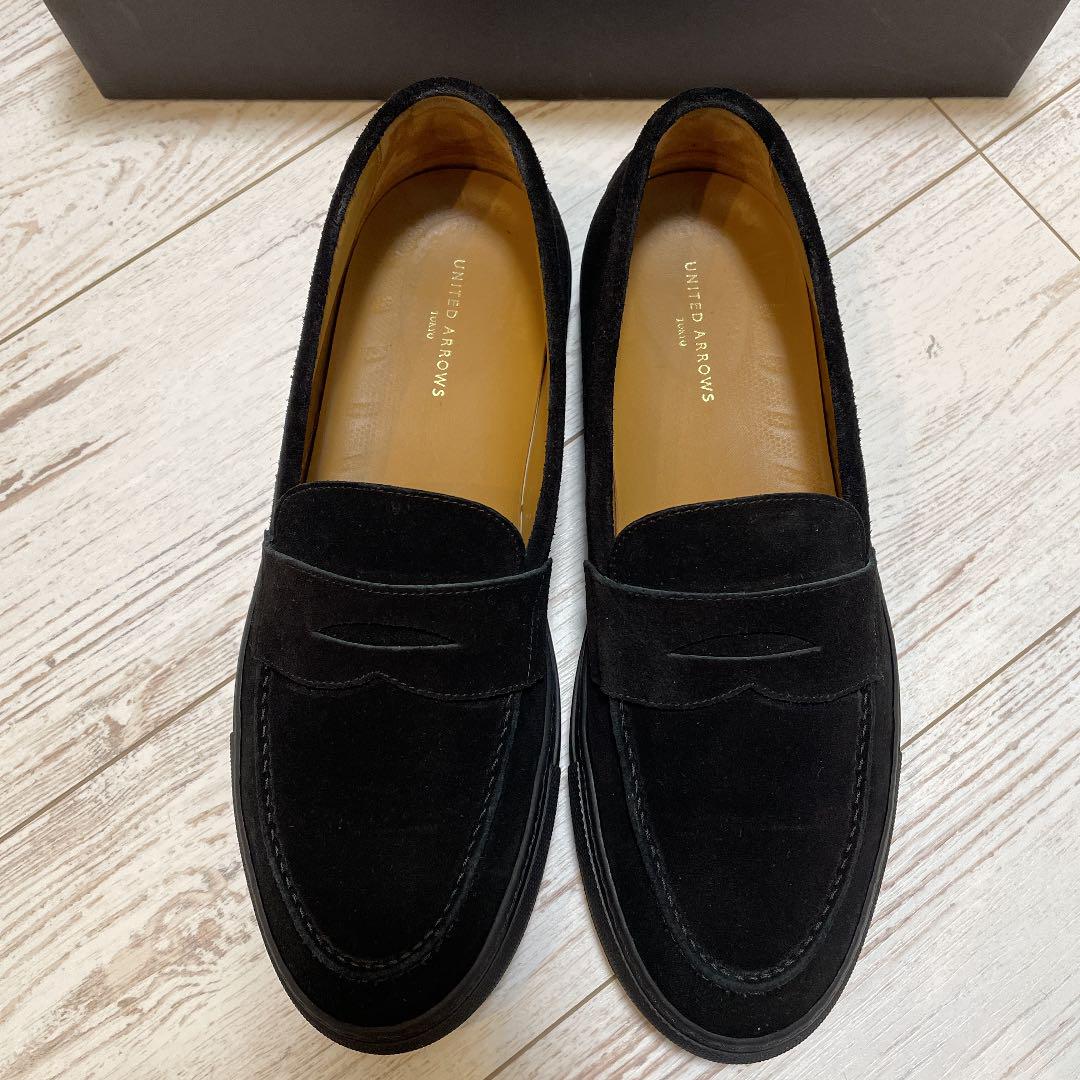 します⇀ スリッポン ローファー スニーカー Italy製 QxgPp-m68029611918 UNITED ARROWS になじみ
