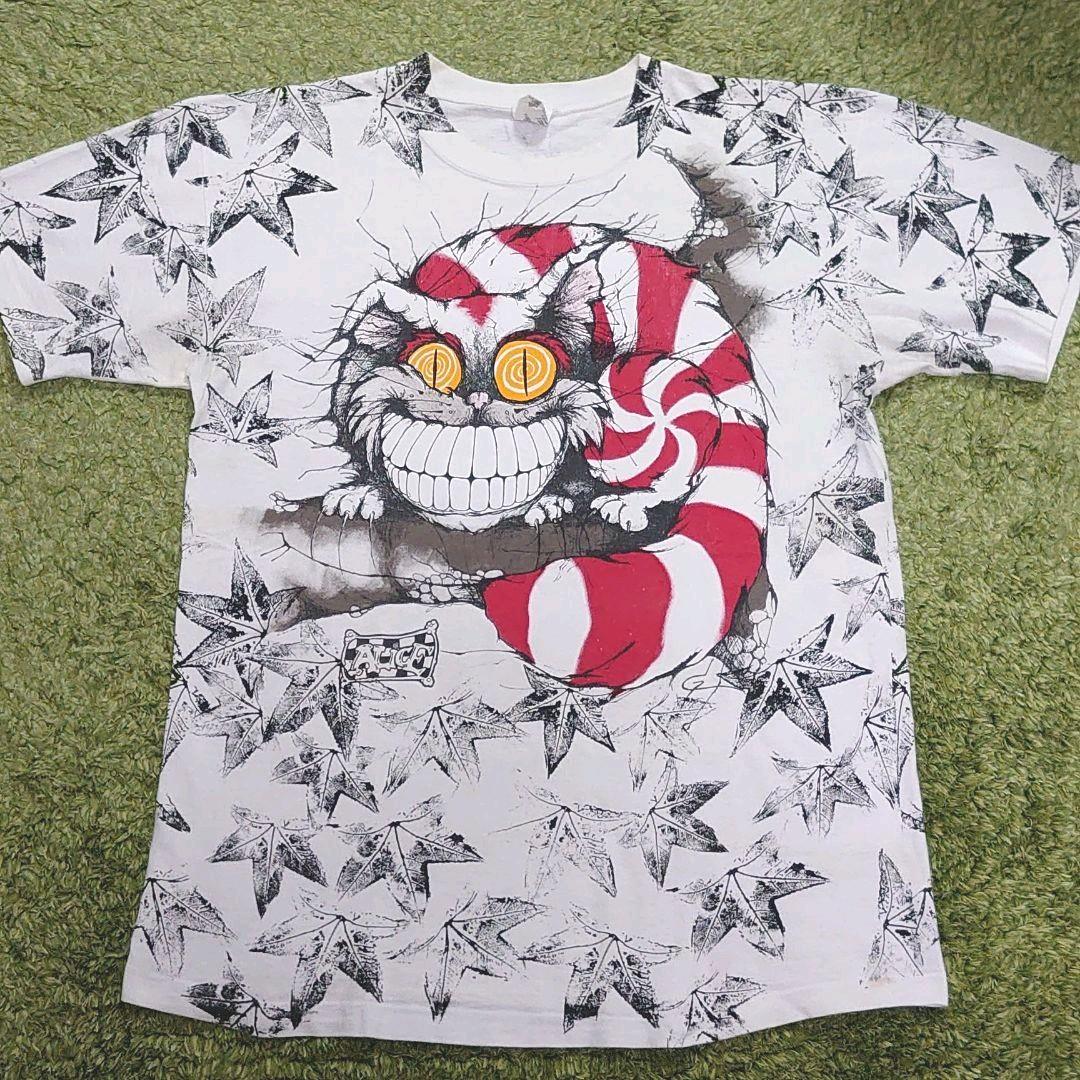 豪奢な 90s チェシャ猫 XL 不思議の国のアリス ANDAZIA T - Tシャツ/カットソー(半袖/袖なし) - alrc.asia 豪奢な 90s チェシャ猫 XL 不思議の国のアリス ANDAZIA T - Tシャツ/カットソー(半袖/袖なし) - alrc.asia
