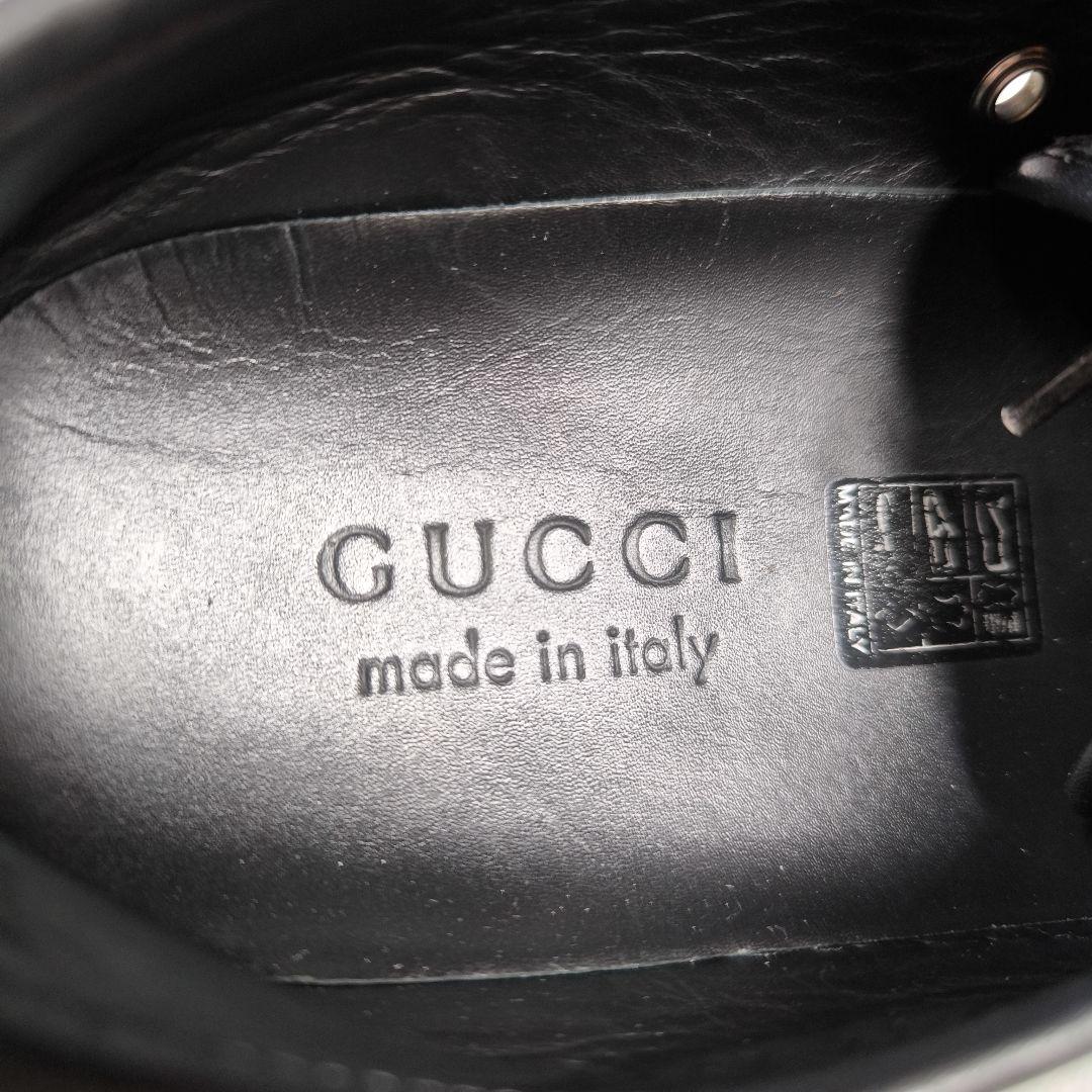 【GUCCI】グッチ GGキャンバス ローカットスニーカー 26.5 レザー