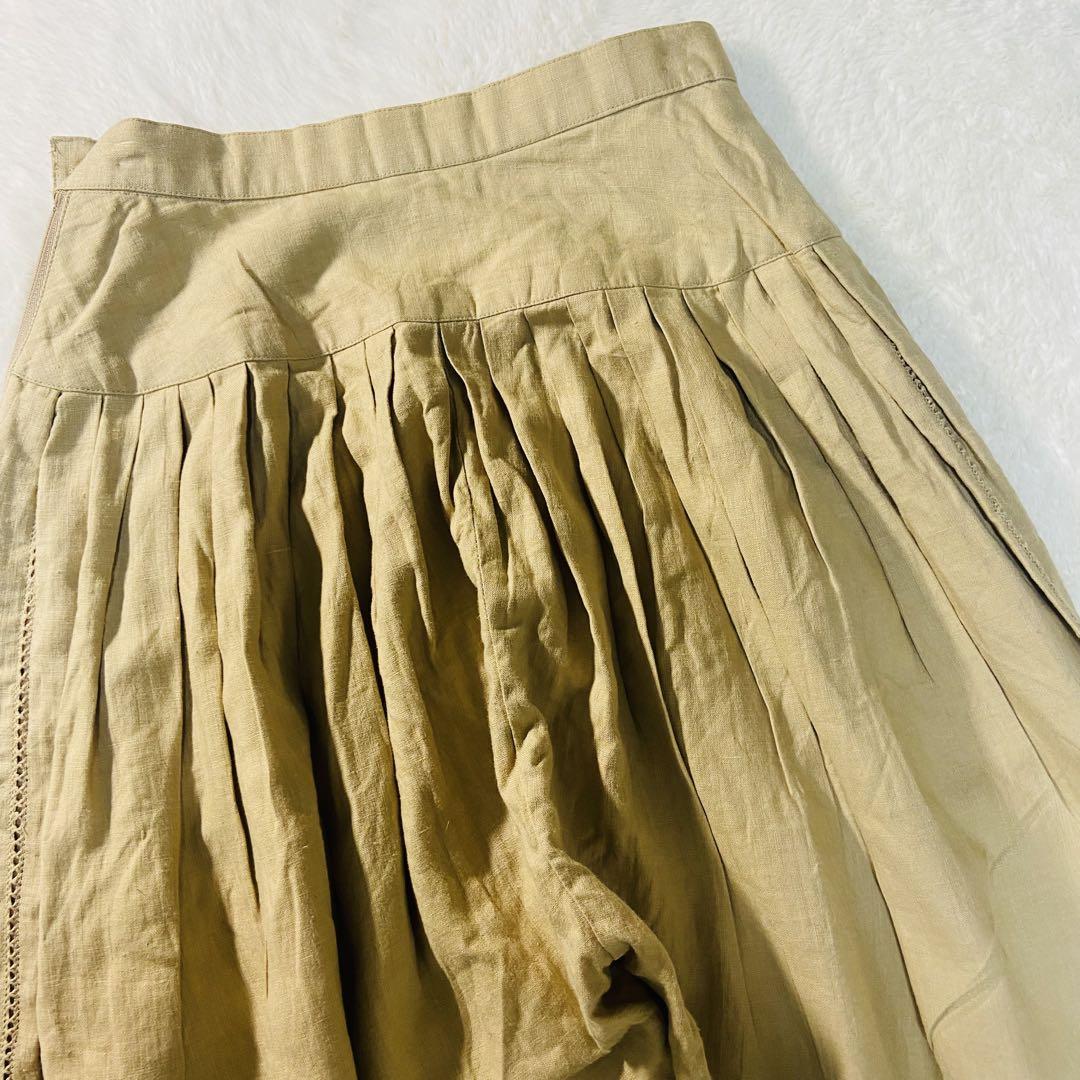 希少リネン100% ISSEY MIYAKE イッセイミヤケ　ヴィンテージパンツ