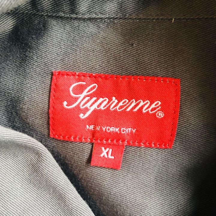 最新作新作 supreme 2020AW 2-tone work shirt FTlUD-m68033465859 格安大特価