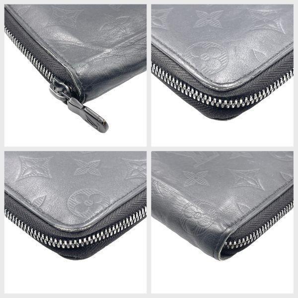 中古】 ルイ・ヴィトン LOUIS VUITTON 長財布 ノワール ラウンド