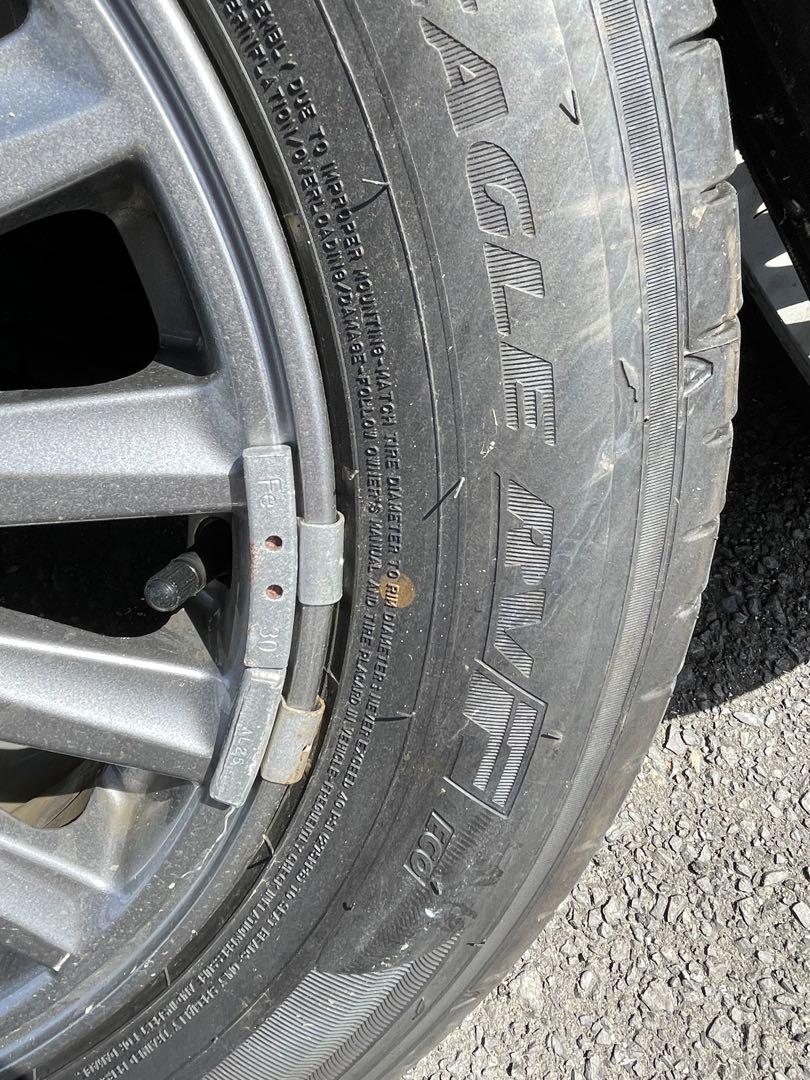 9分山　送料込　195/65R15 トヨタ純正　15インチ 4本　2020年