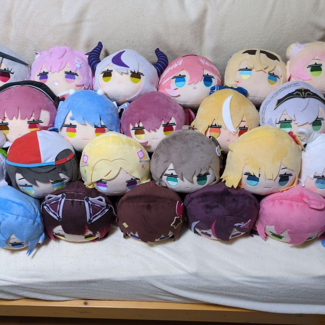 ホロライブ寝そべりぬいぐるみ 35点セット新品、♥