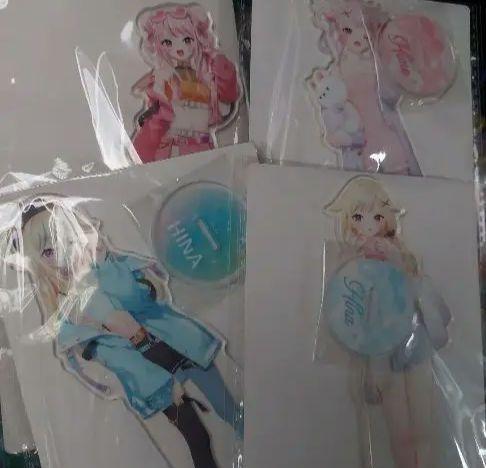 【HIMEHINA】ヒメ＆ヒナ ビッグアクリルスタンド 全4種コンプセット GIGO限定ヒメヒナ HIMEHINA ビッグアクリルスタンド 4種セット
