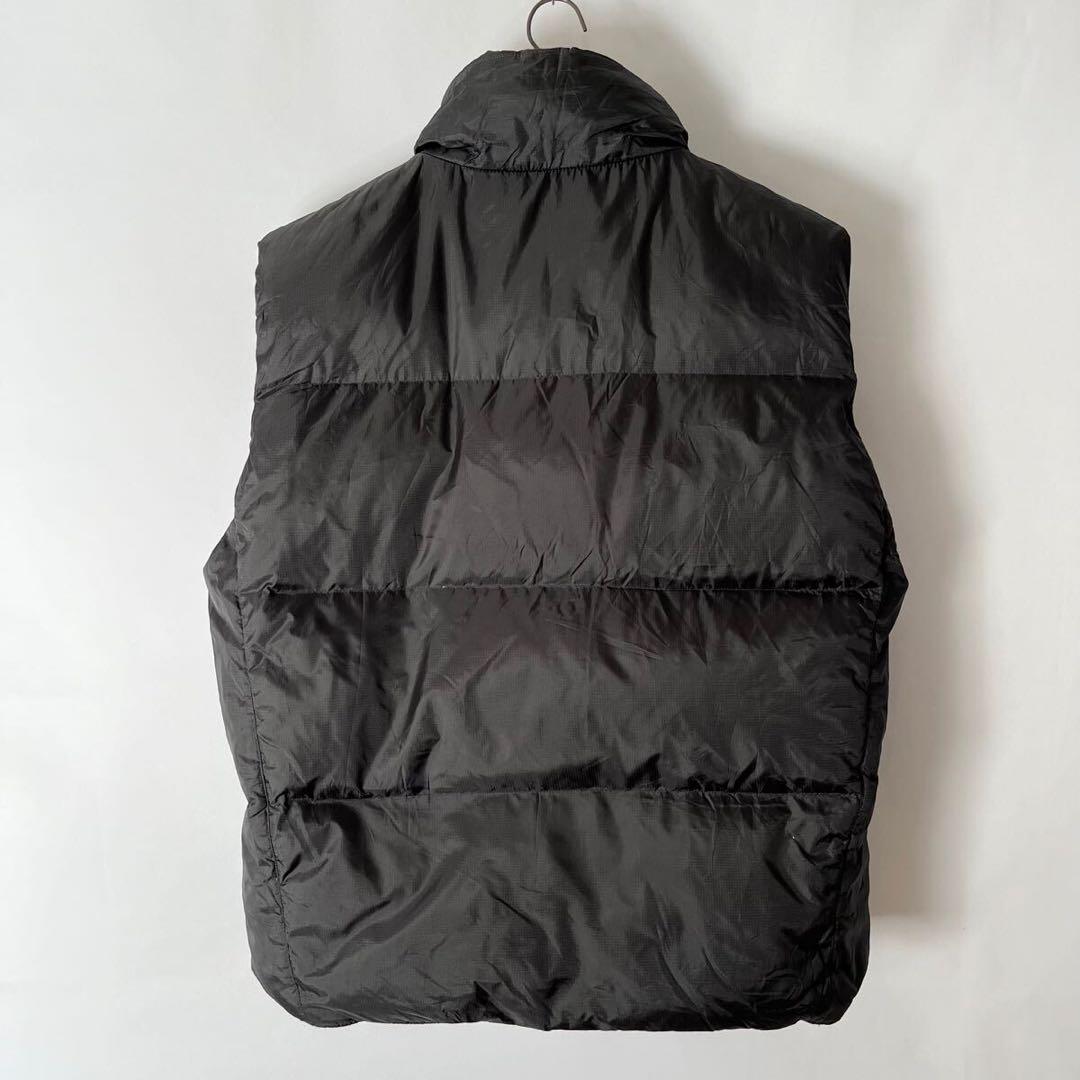 00s OLD GAP ダウンベスト S ブラック ビンテージ Y2K