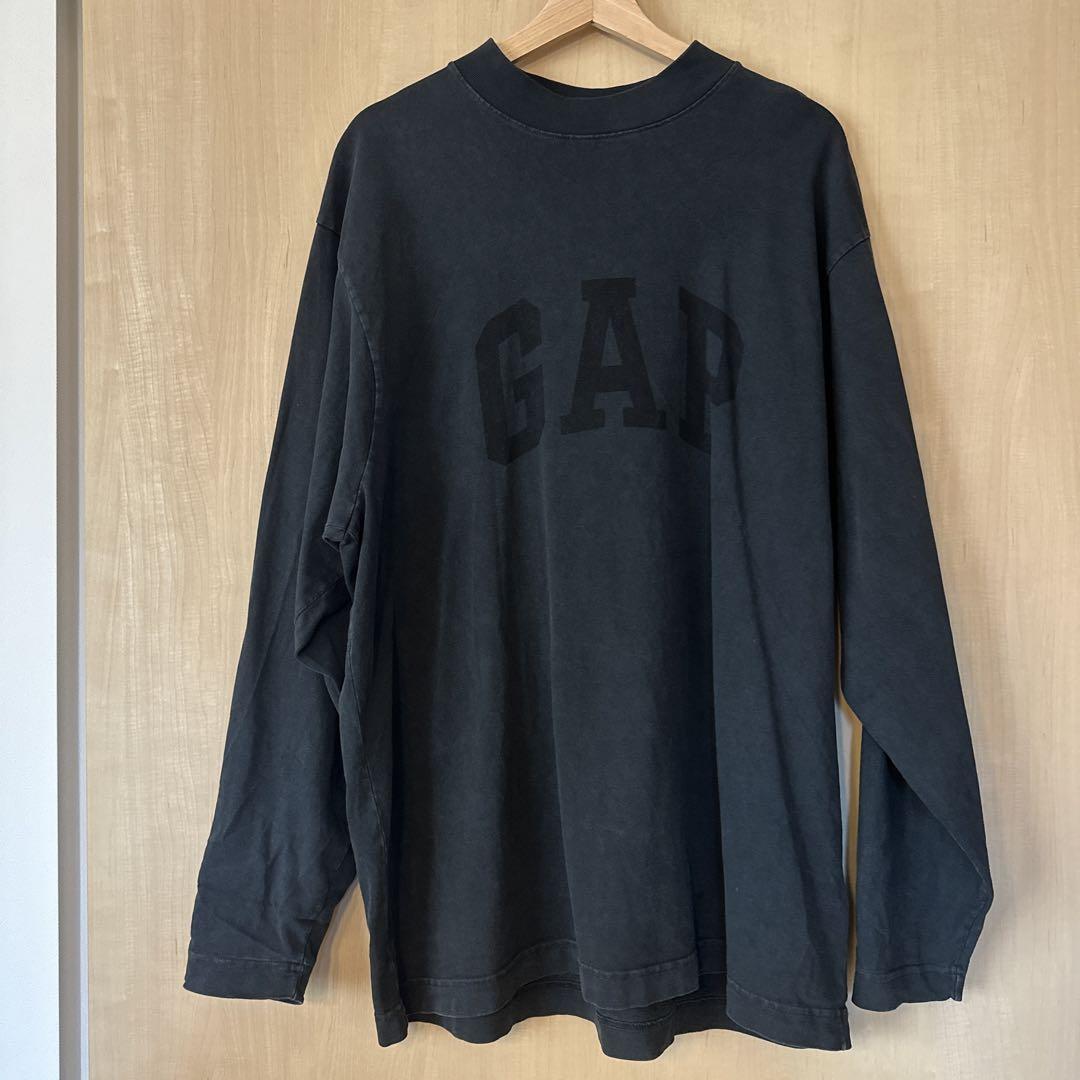 YZY GAP x Kanye West L/S tee ロンT ブラック M - Tシャツ