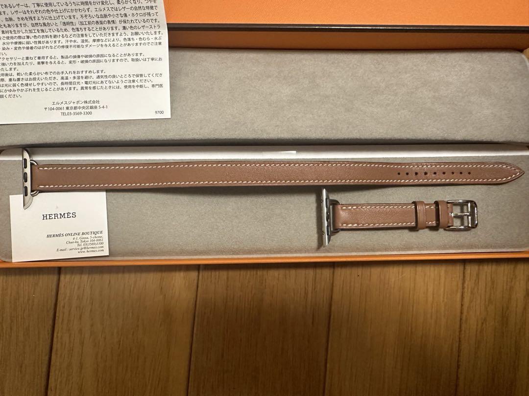 2度使用　【HERMES】エルメス アップルウォッチ ベルト バンド 41mm