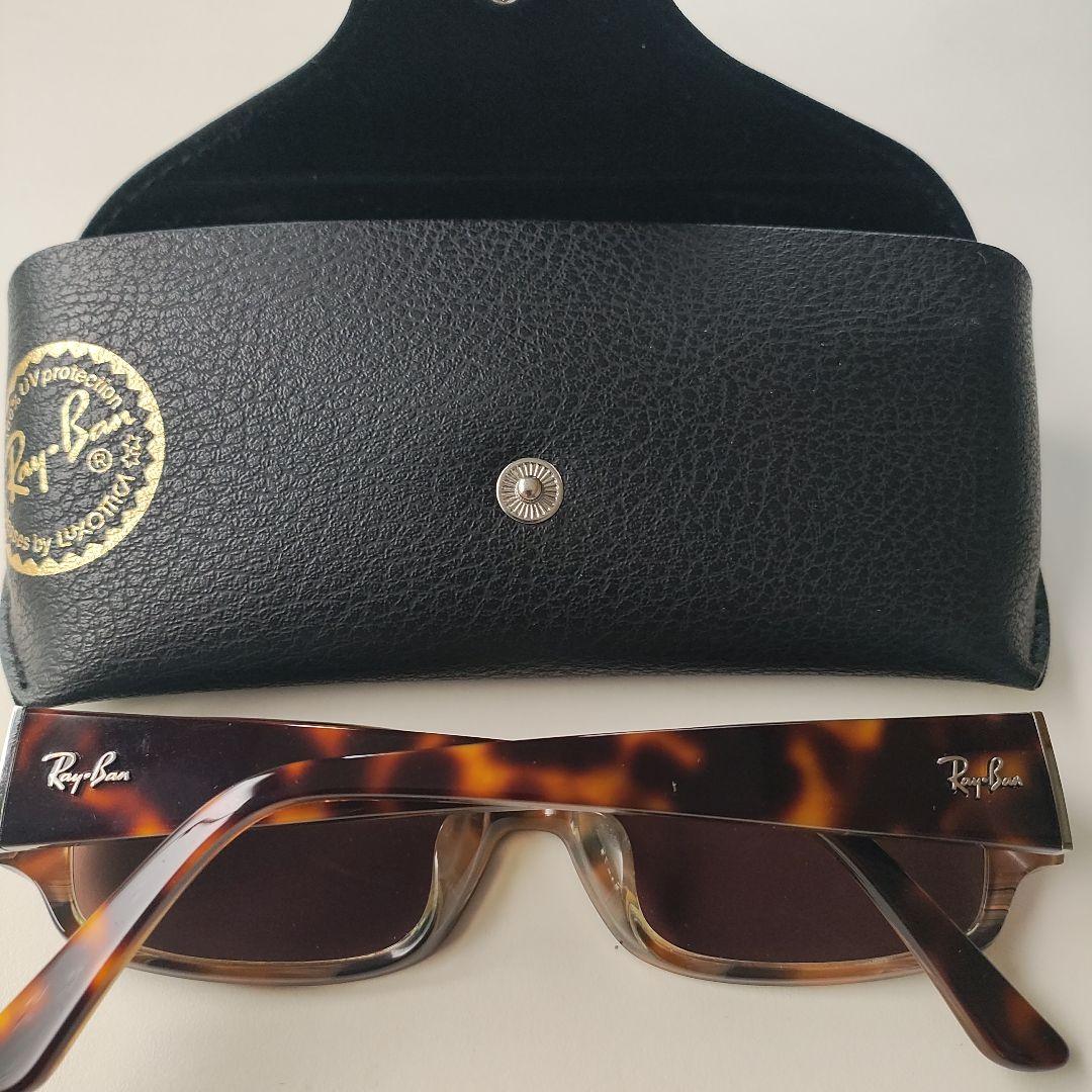 Ray-Ban ブラウン サングラス ケース付き Ray-Ban ブラウン サングラス ケース付き - メルカリ