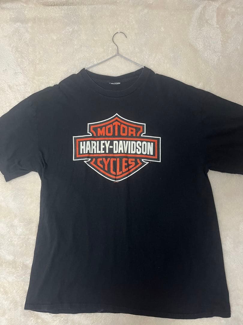 【ハーレーダビッドソン】ビックロゴTシャツ