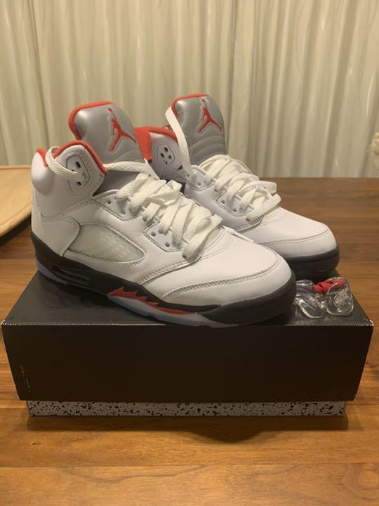 Nike AIR JORDAN5 fire red エアジョーダン5 GS