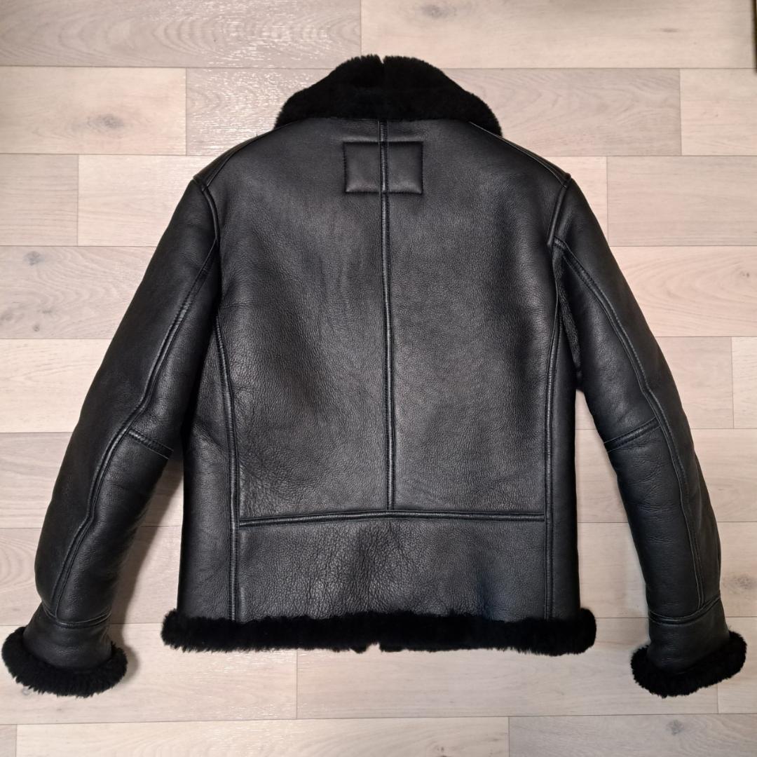 【ふー】新品/元値20万円 AVIREX B-3フライトジャケットムートン