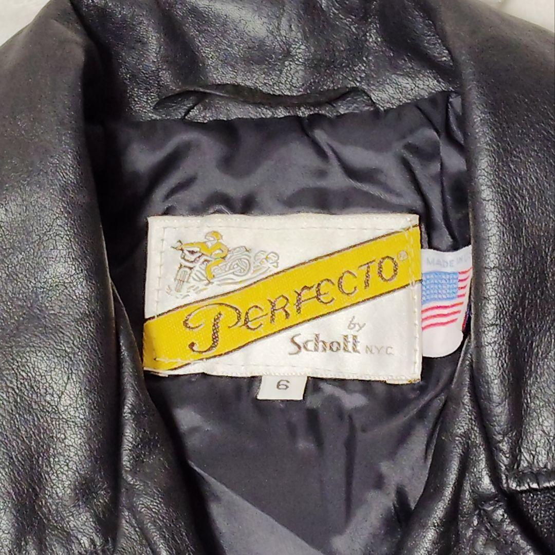 美品】希少 217W Schott ベルテッド ダブルライダース USA製 L