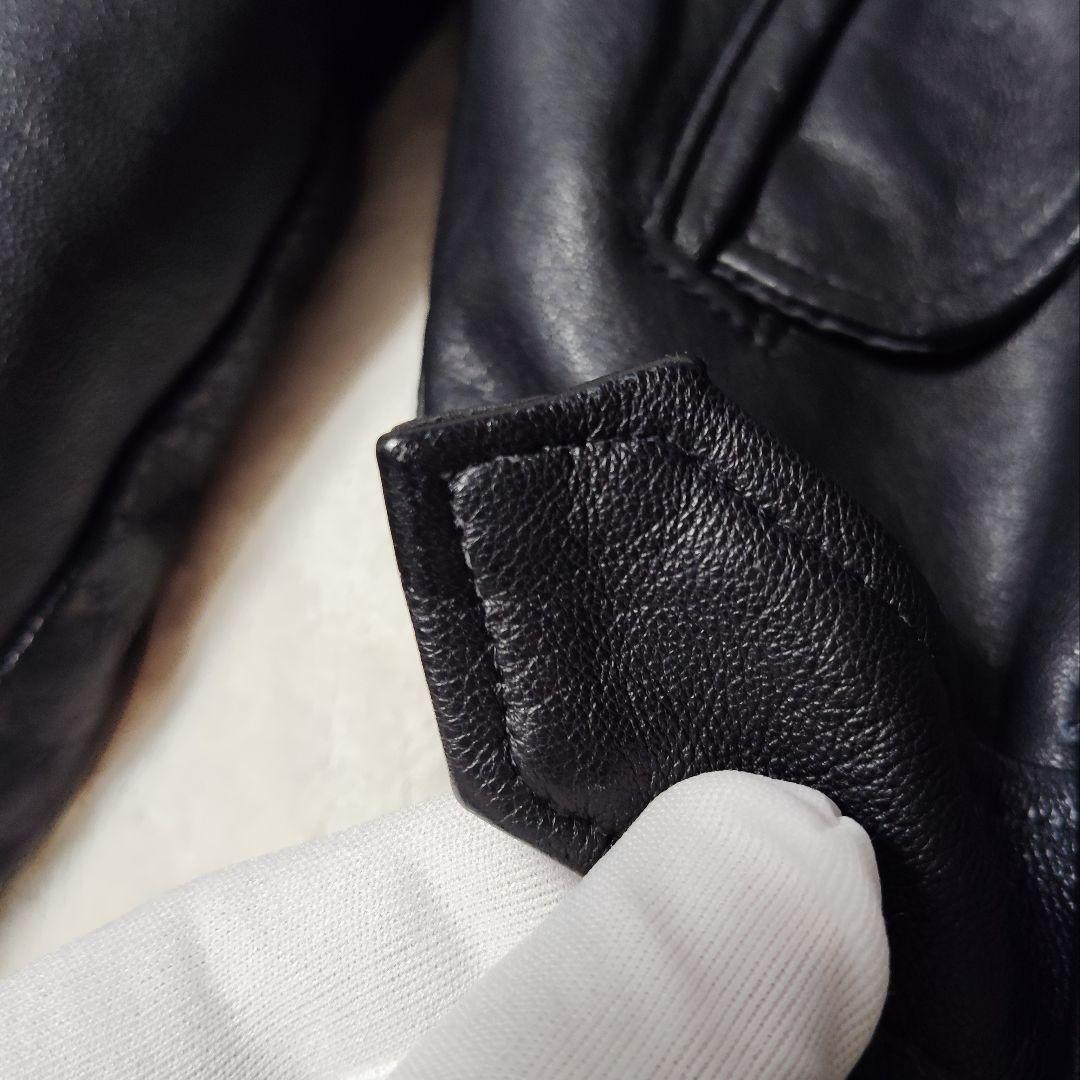 【希少】Schott　ベルテッド　ダブルライダース　217W USA製　XL 希少】Schott ベルテッド ダブルライダース 217W USA製 XL