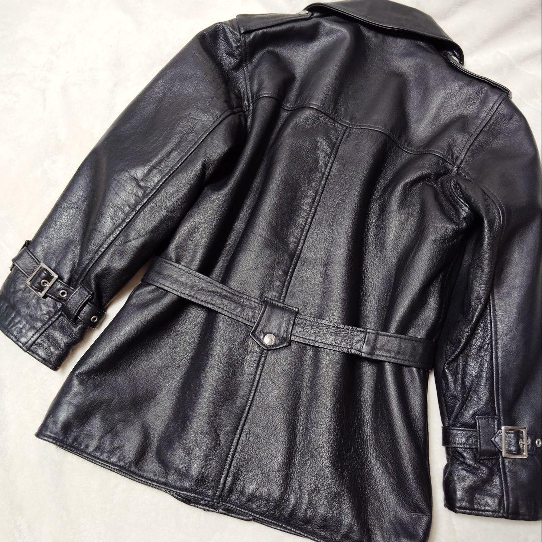 美品】希少 217W Schott ベルテッド ダブルライダース USA製 L