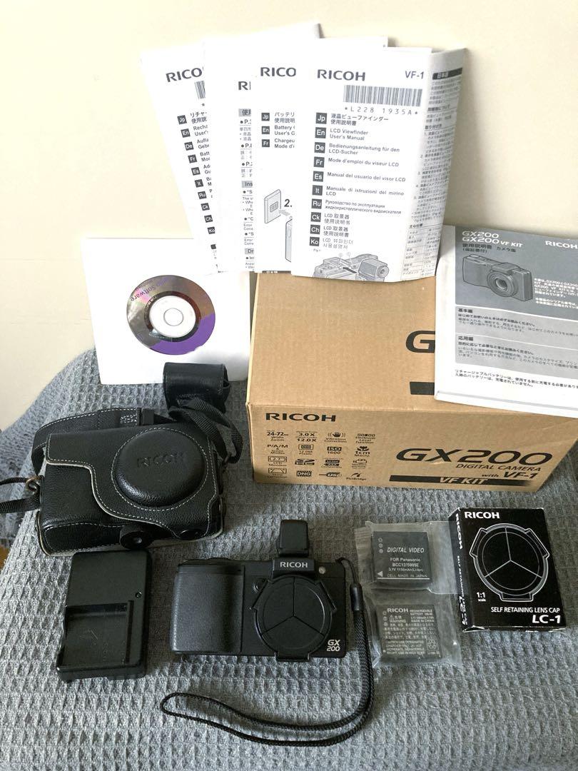 RICOH GX200 VF-1 VF KIT コンパクトデジタルカメラ