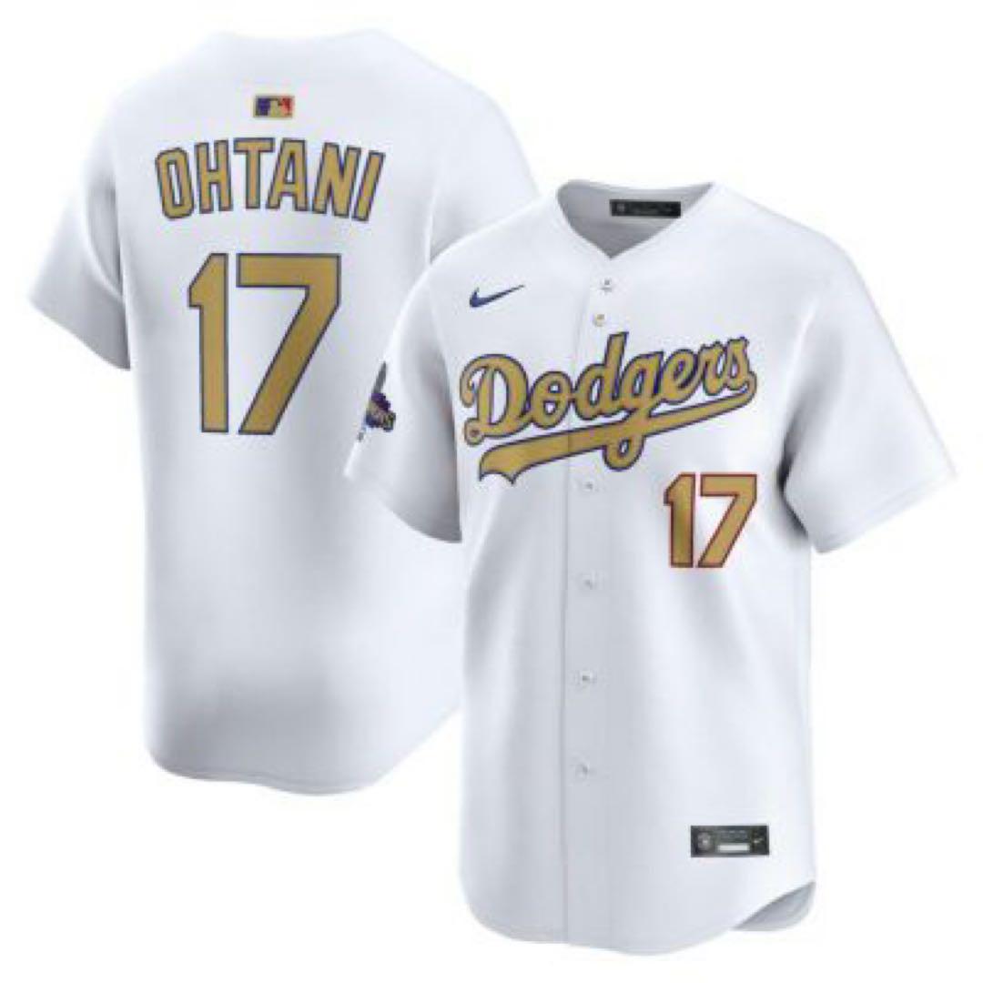 大谷翔平 ドジャース ユニフォームL 正規品 ナイキ 大谷翔平 ロサンゼルス・ドジャース リミテッド レプリカ