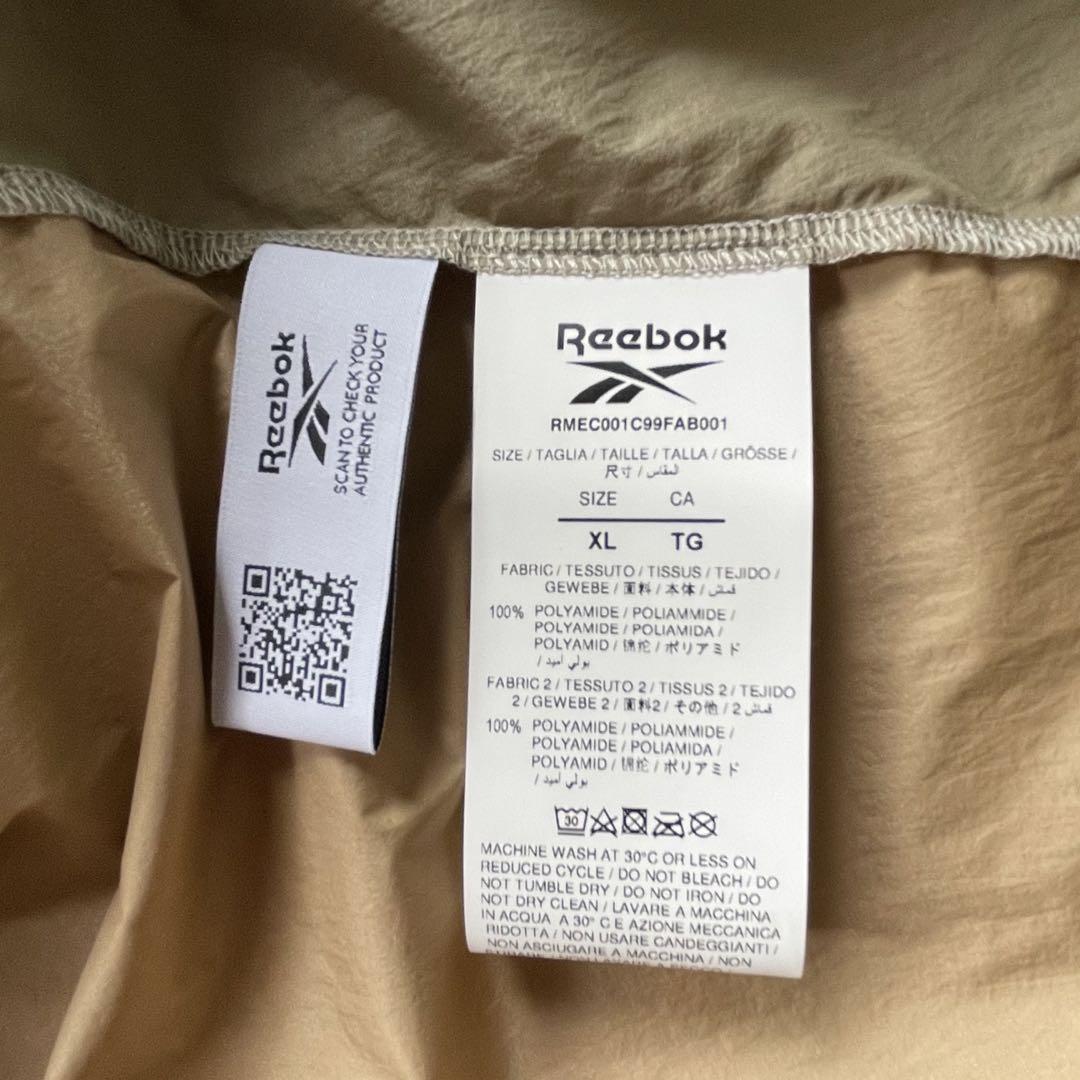 極美品　イタリア製　Reebok LTD ドローストリング パーカー