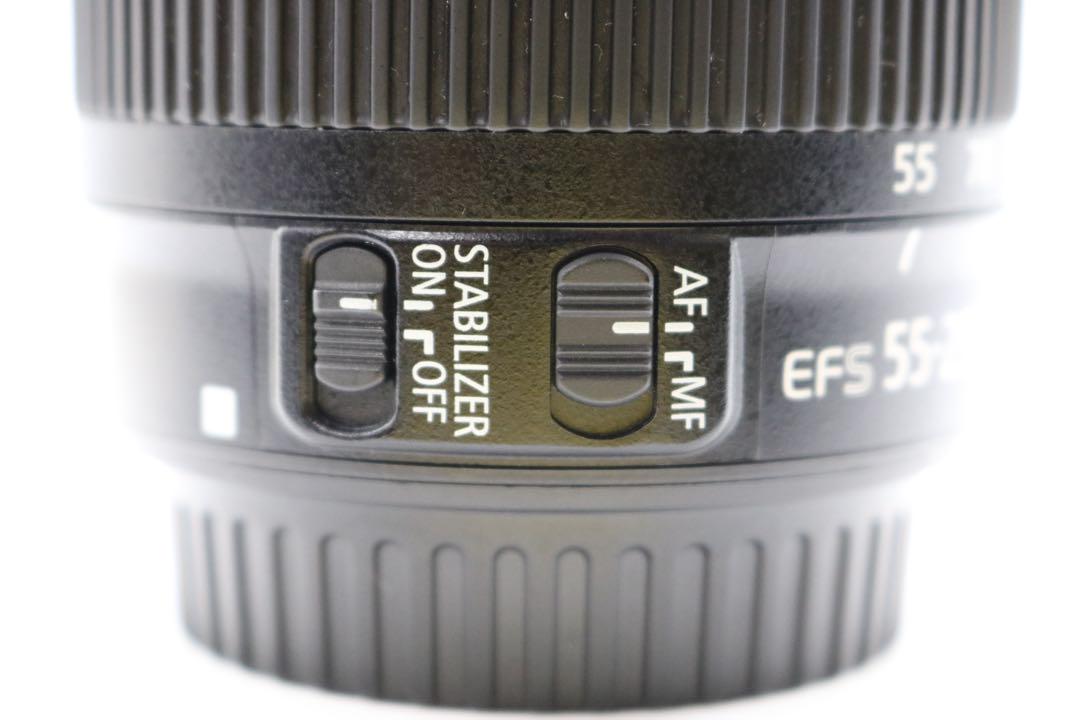 超美品 【Canon EF-S 55-250mm F4-5.6 IS STM】