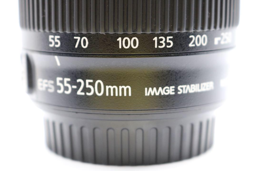 超美品 【Canon EF-S 55-250mm F4-5.6 IS STM】