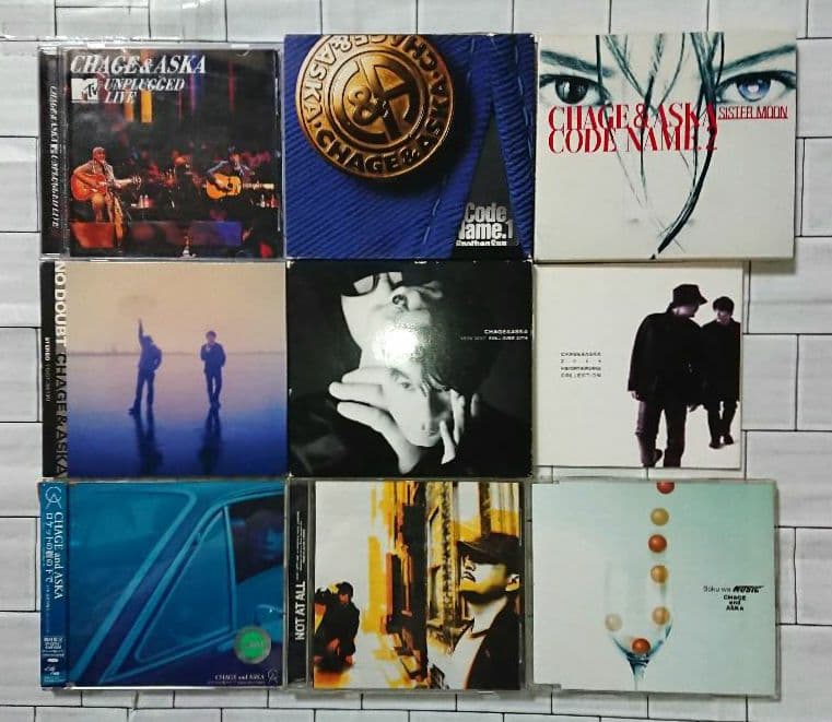 【レア☆】CHAGE&ASKA 関連CD 43枚セット 【レア☆】CHAGE&ASKA 関連CD 43枚セット