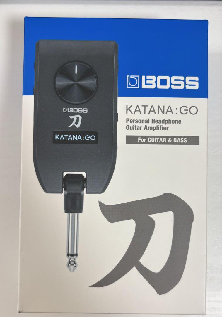 【新品】 BOSS KATANA GO ボス ヘッドホン アンプ ギター ベース