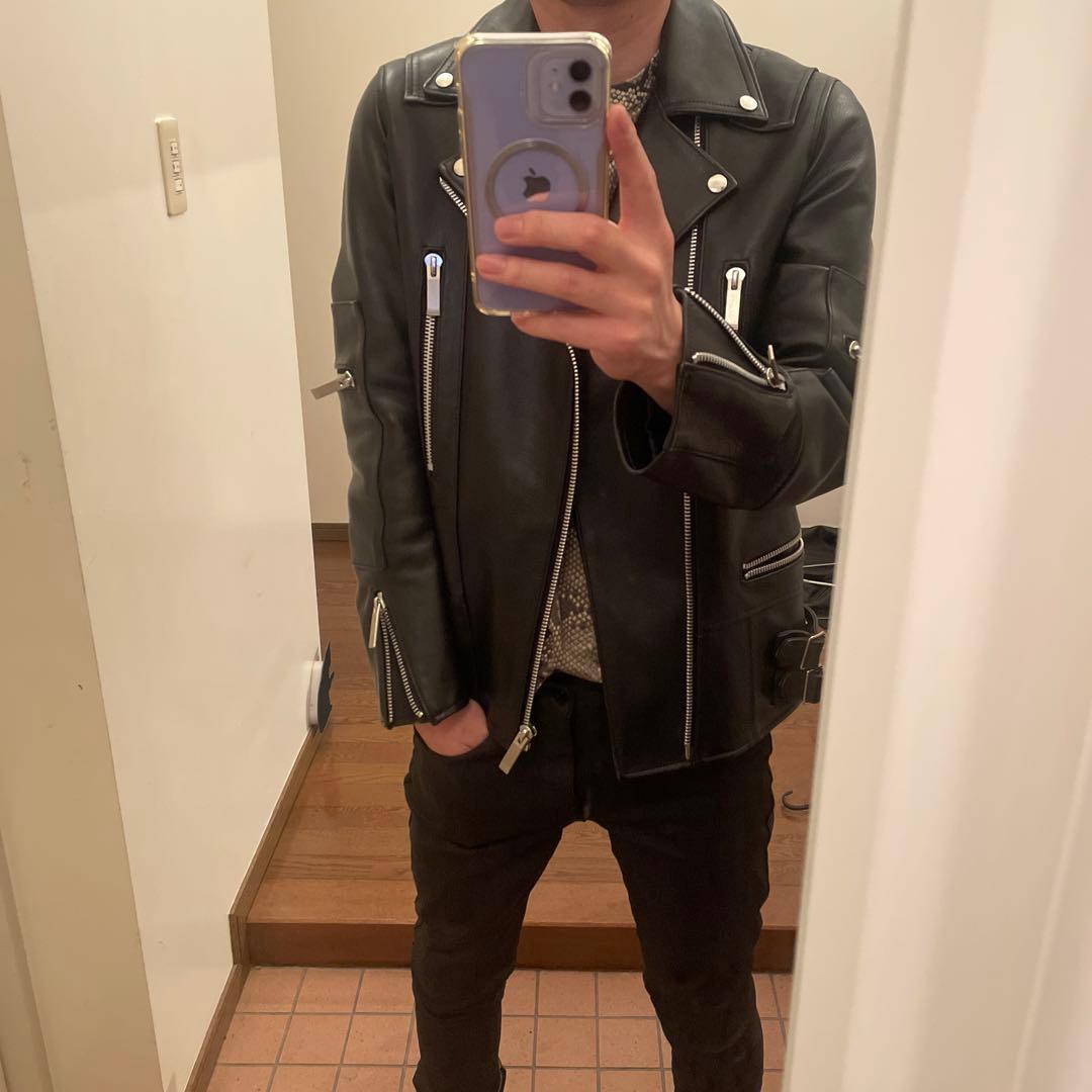 ヨシオクボ ブラックライダースジャケット | www.mercantilegazette.co.nz