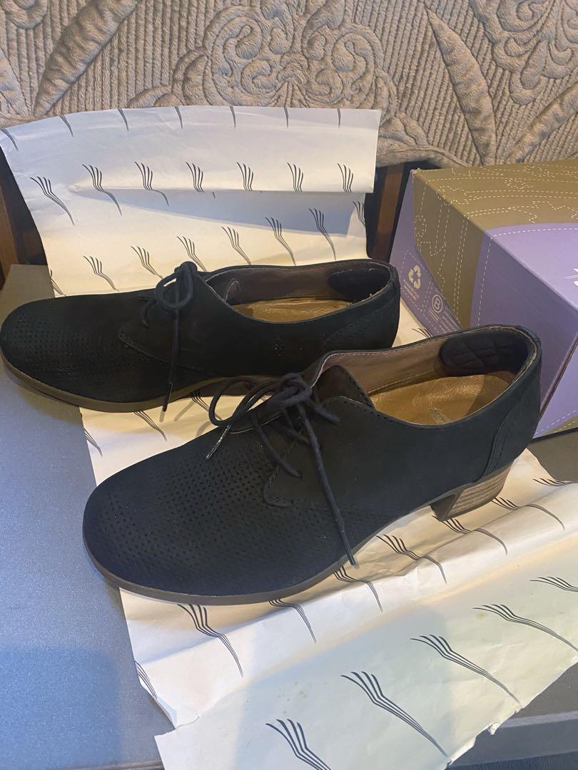 dansko ヌバックシューズ　37 黒　美品