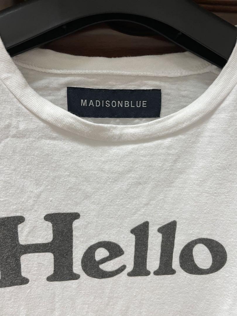 MADISONBLUE マディソンブルー　Tシャツ　カットソー　白