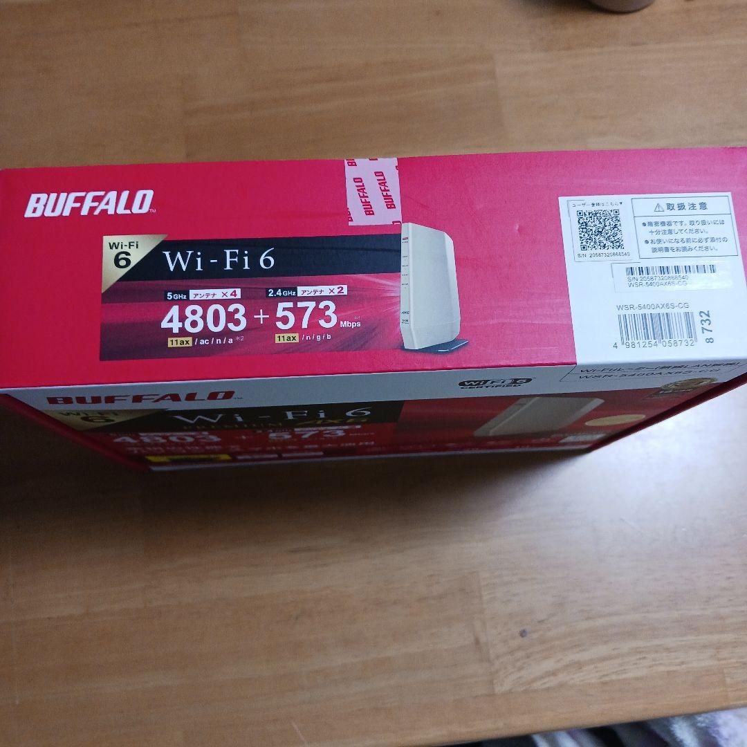その他 BUFFALO WSR-5400AX6S-CG GOLD