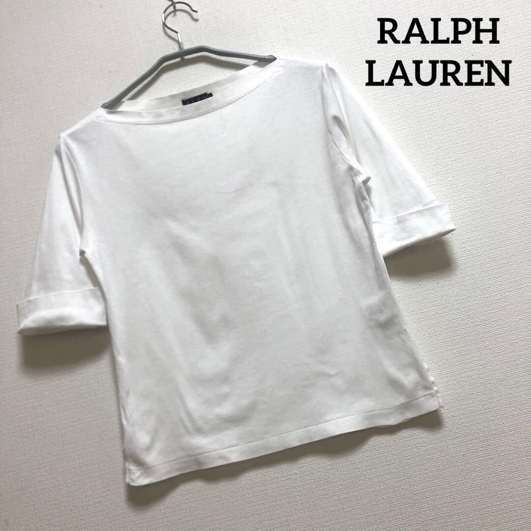 RALPH LAUREN ラルフローレン 半袖 Tシャツ ホワイト Lサイズ