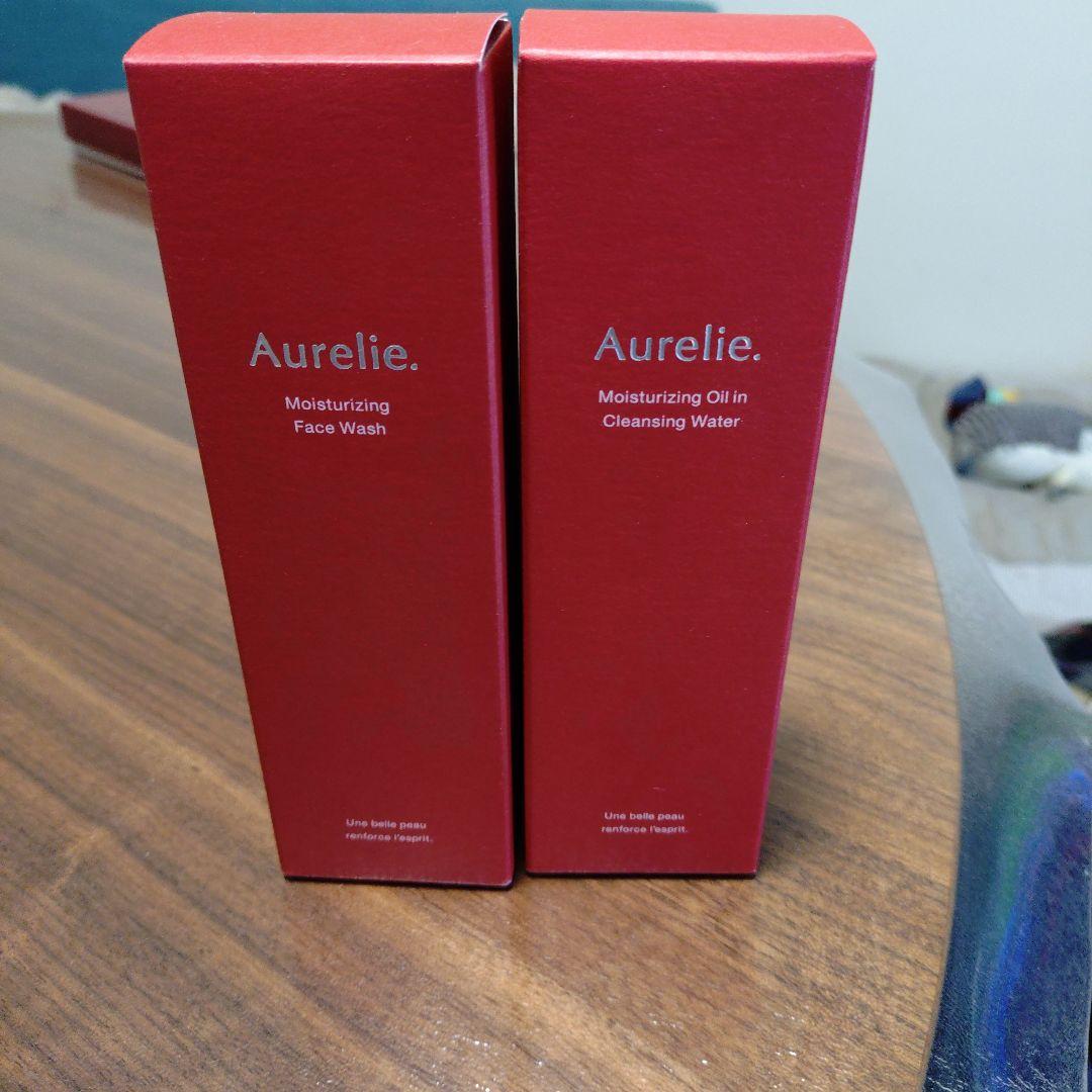 Aurelie 保湿クレンジングオイルと洗顔セット新品、♥