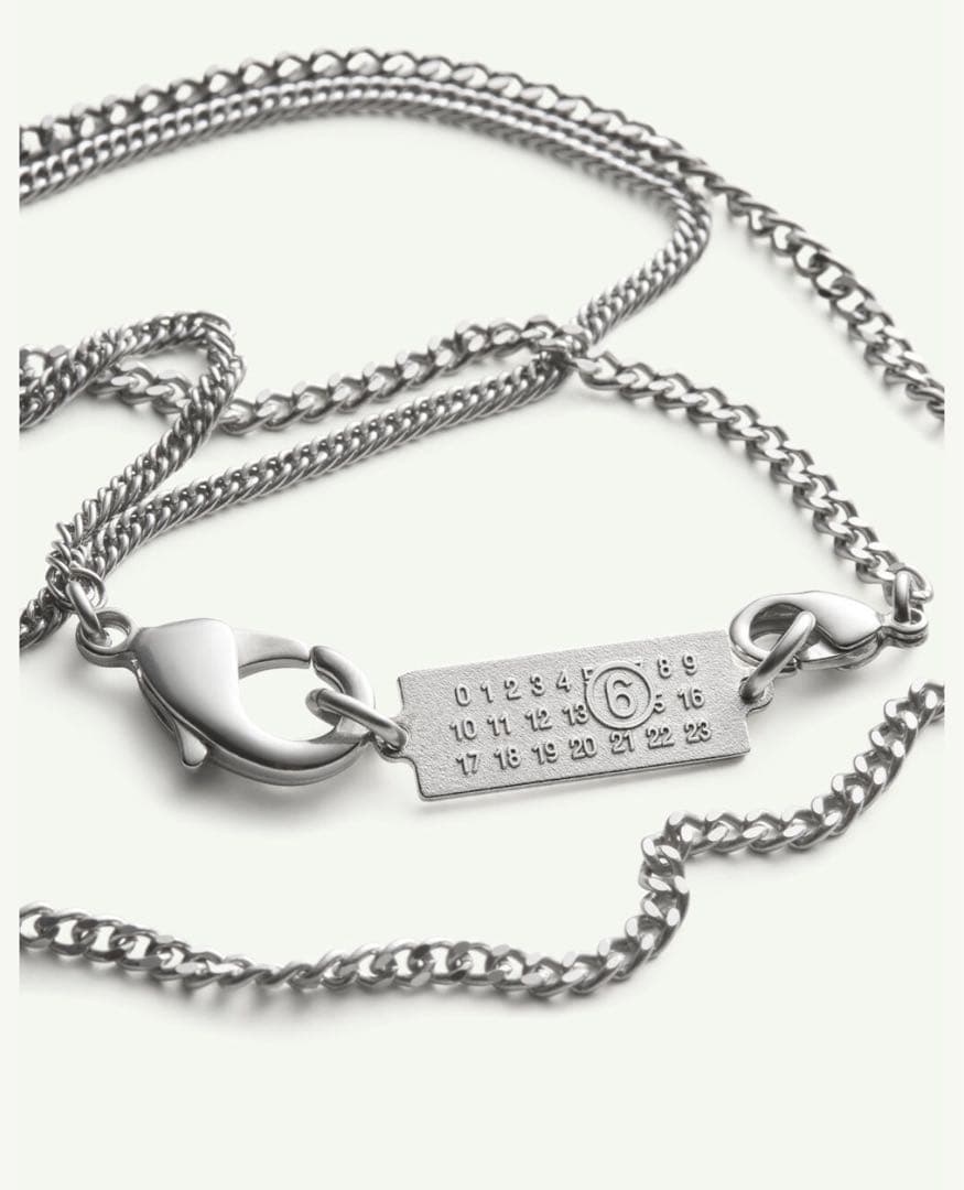 MM6 Maison Margiela チェーンネックレス トートバッグ付