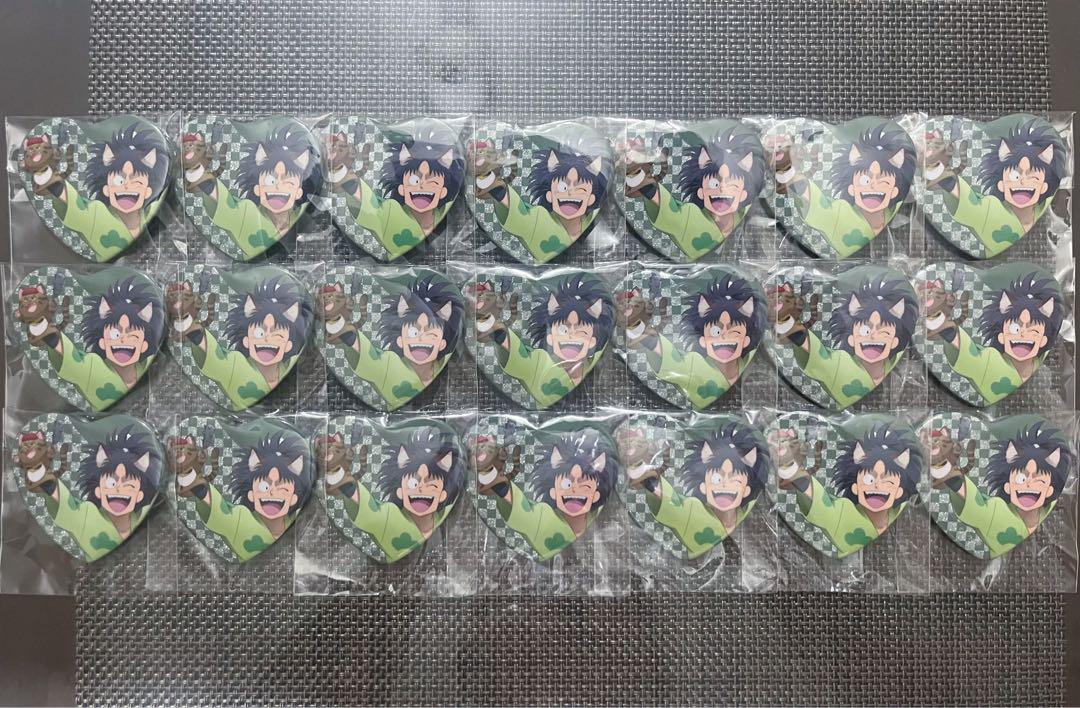 忍たま乱太郎 七松小平太 ナンジャタウン 缶バッジ まとめ売り