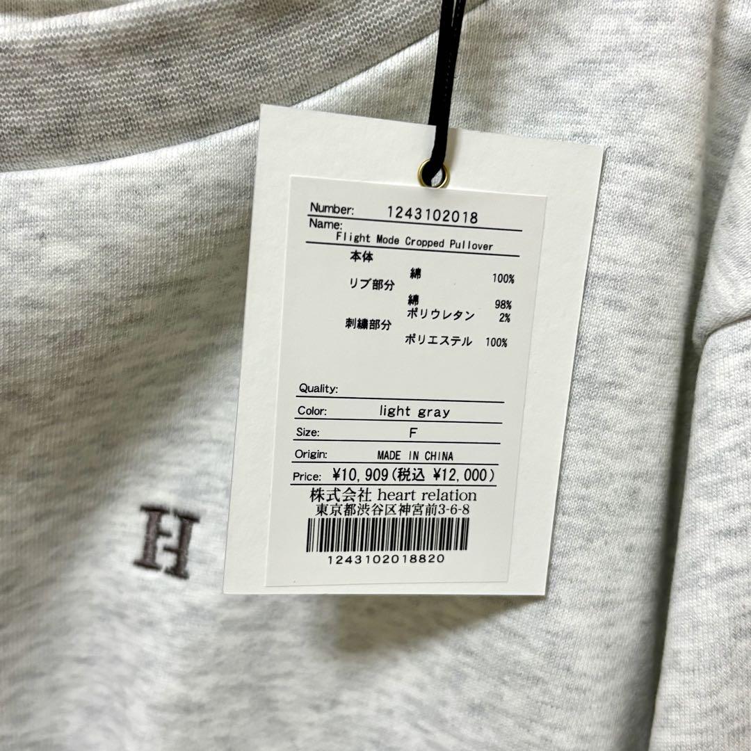 トップス Flight Mode Cropped Pullover(light gray)