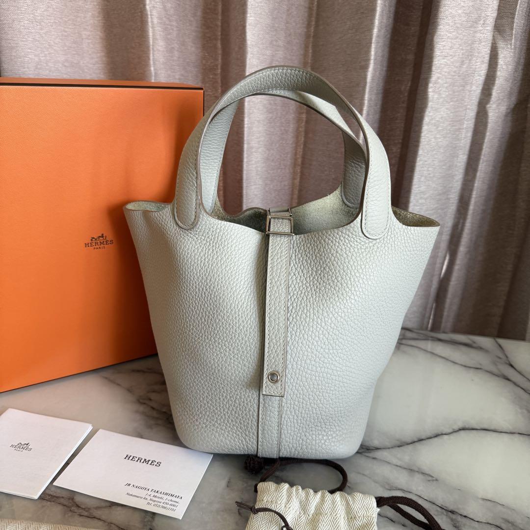 2022年限定 HERMES ピコタンロック PM マッシュルーム ホワイト