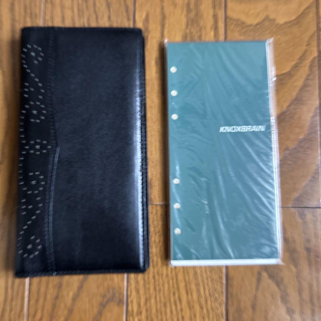 knoxbrain 　ナローサイズ　本革　システム手帳