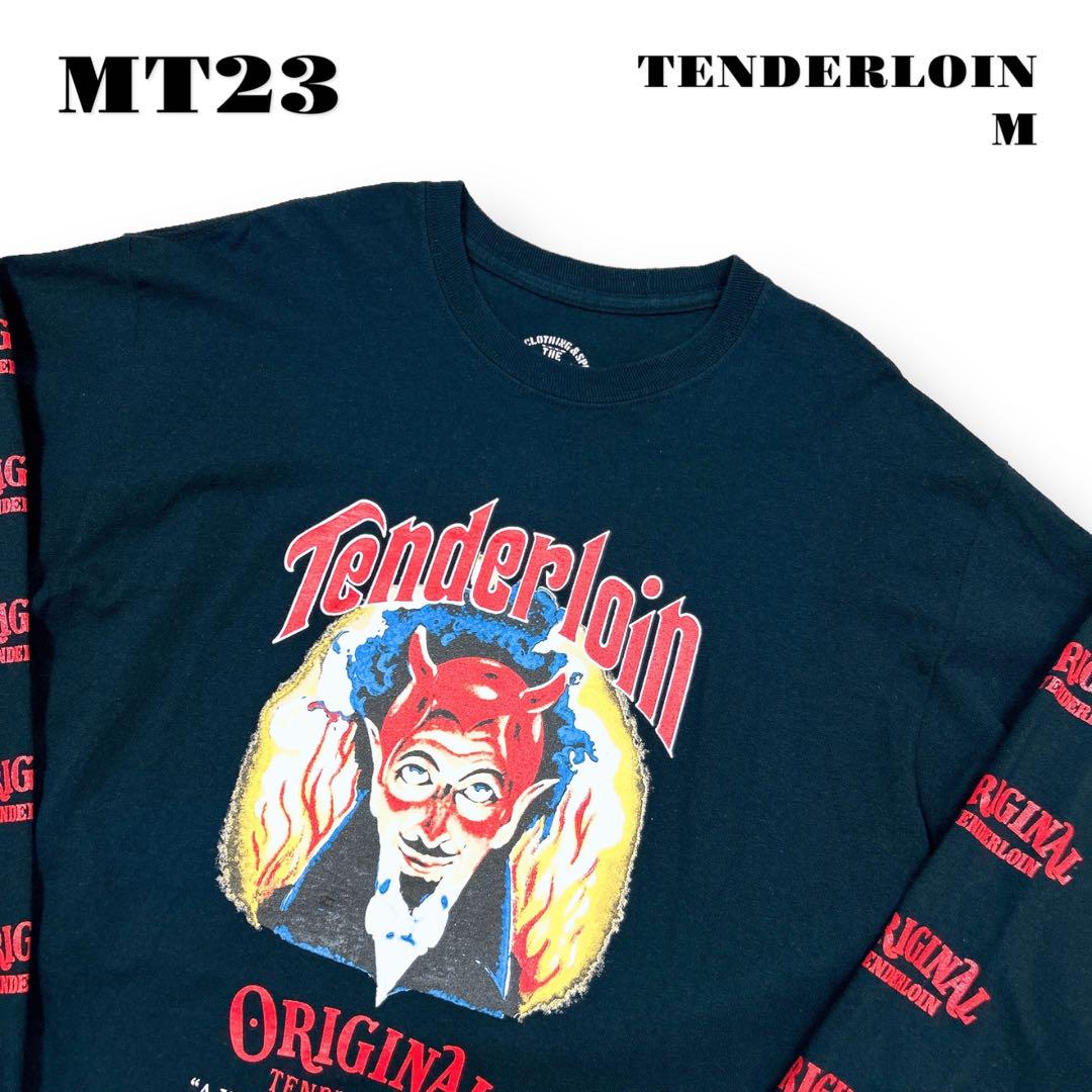★限定出品★ TENDERLOIN 長袖 Tシャツ ロンT ON オールドニック